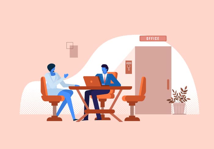 office-worker-meeting-vector-flat-illustration